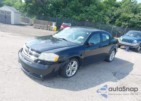 2013 Dodge Avenger Sxt from USA, damaged, VIN 1C3CDZCB7DN650959
